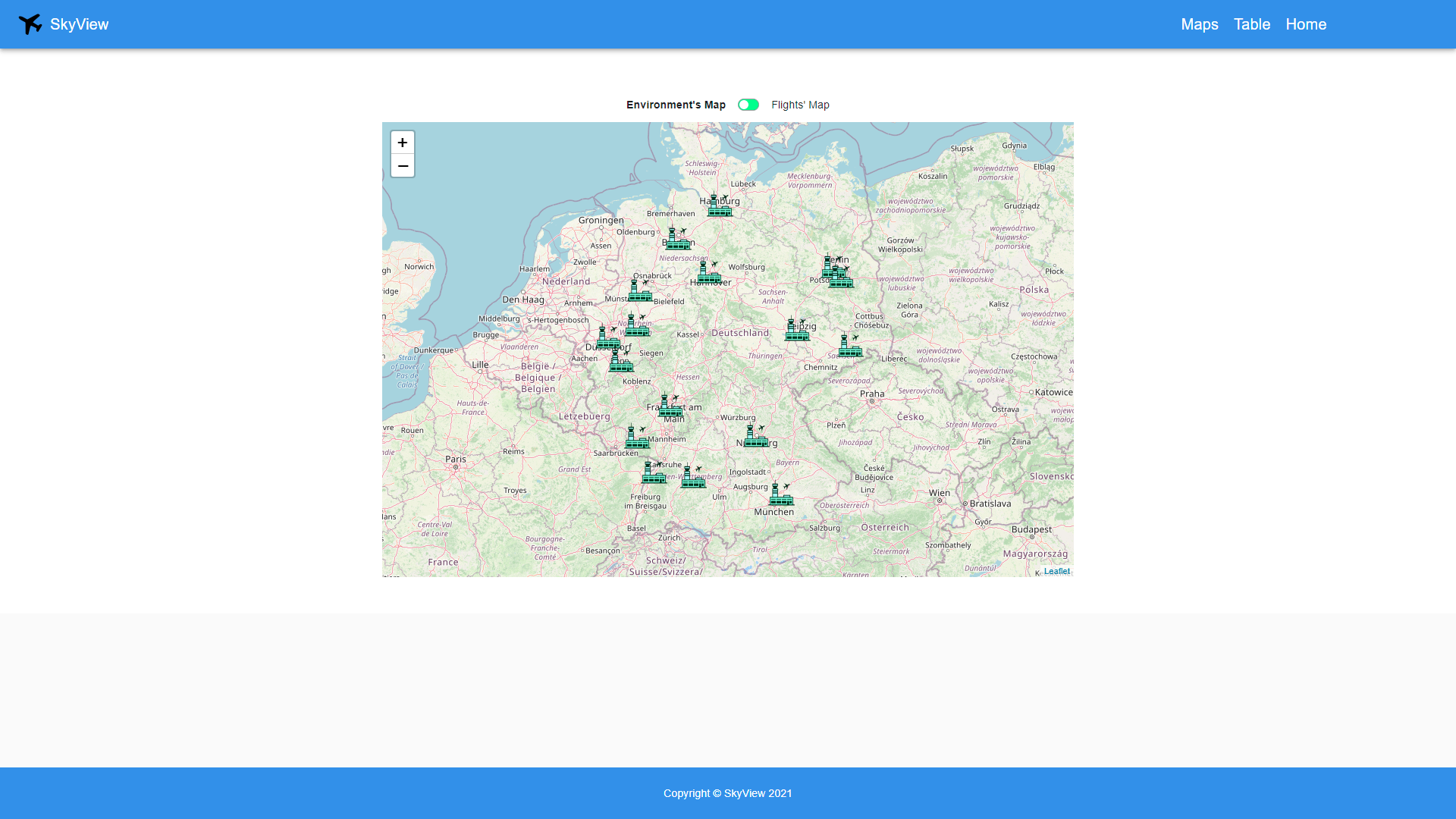 Environments Map