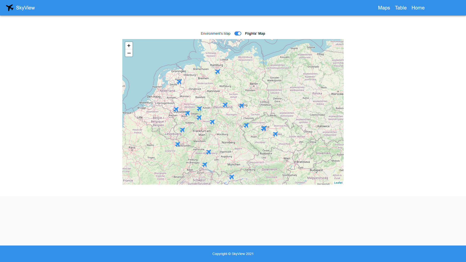 Flights Map